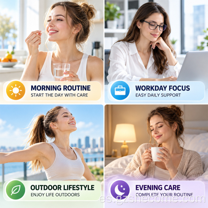 Shecome Advanced Capsules Nicotinamida Salud de la piel